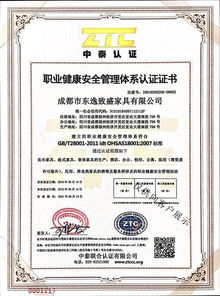 迎江區認證ISO18000認證服務至上